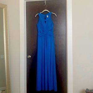 Blue long dress size 6
